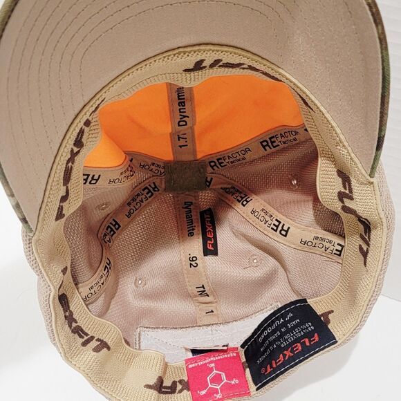 Re Factor Blasting Cap Tactical Hat L/XL FlexFit Multicam Camo US Army Patch - Picture 12 of 15